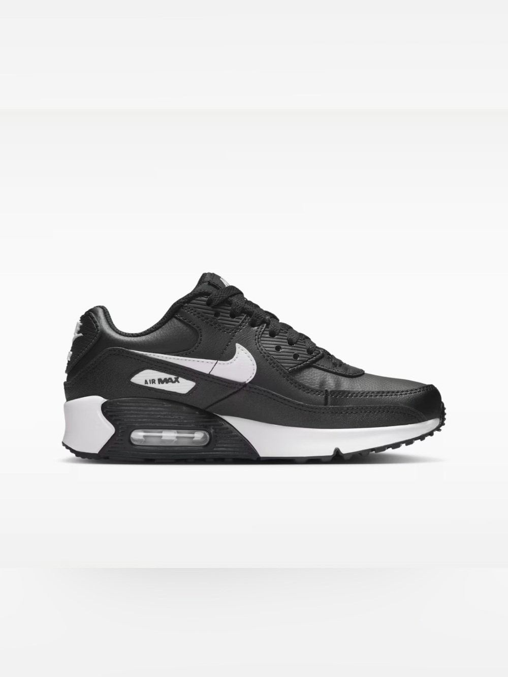 Nike Air Max 90 Black white , unisex excellent condition , size 6y